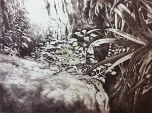 "The faint leaf vanishes to light" - Leone Adams