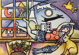 Over the Moon with Chagall