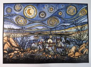 "I know nothing ... but the sight of the stars makes me dream". Vincent.