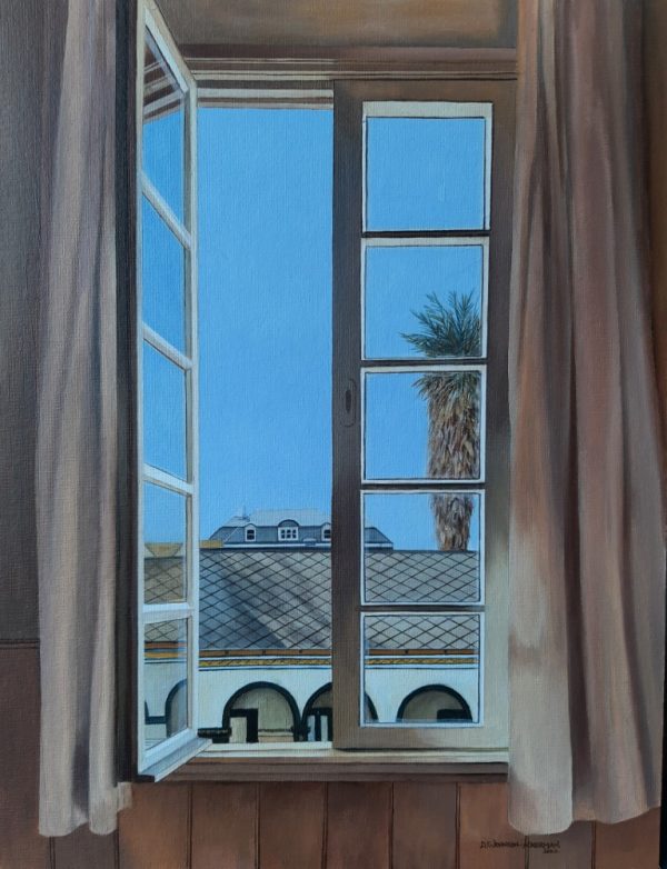 Woermannhaus Window